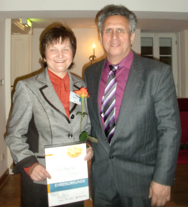 Eva Bärthel mit Ehemann